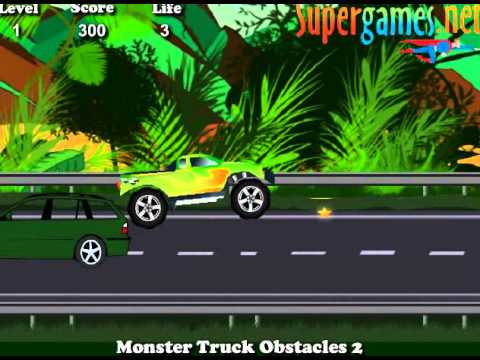 Monster Truck Obstacles 2 Level 1