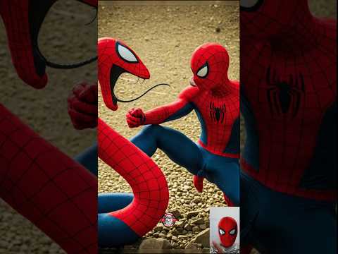 Evolution Of SpiderSnake Vs Spiderman #marvel #spiderman #shorts #shortvideo