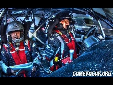 😡Video Rally Camera Car IMPRESSIONANTE ☠️ FLAT OUT (Chentre - D'Herin)