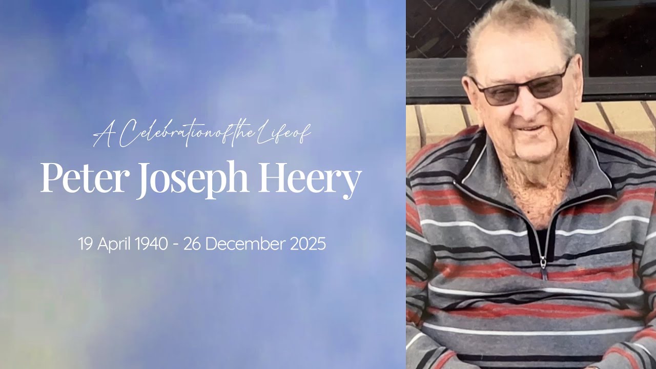 Watch Memorial Service for Peter Joseph Heery