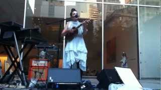 My Brightest Diamond at the MoMA - Entrance - We Added It Up