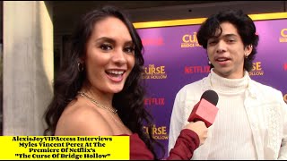 Myles Perez Talks Working On Netflix's The Curse Of Bridge Hollow - Interview video