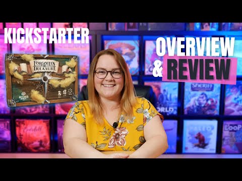 Forgotten Treasure | Card Game | Kickstarter Overview and Review