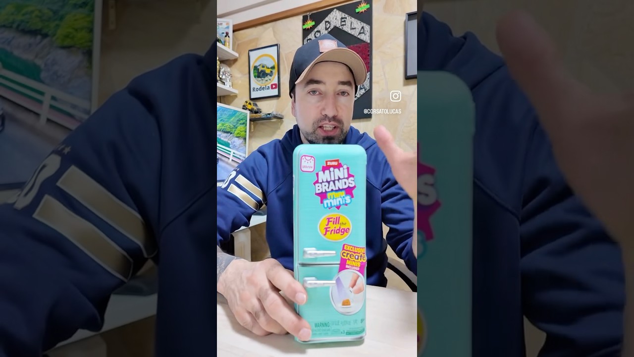 Mini geladeira #minibrands