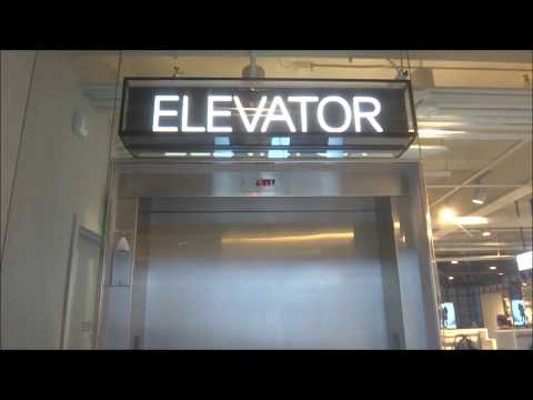 LOUD Schindler 330A Hydraulic Elevator @H&M, Roosevelt Field Mall, Garden City, NY