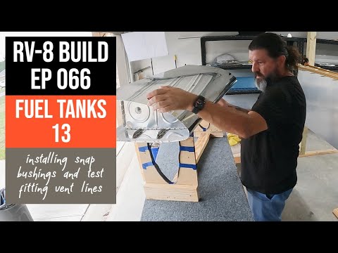 RV-8 Build. Ep 066. Fuel Tanks 13