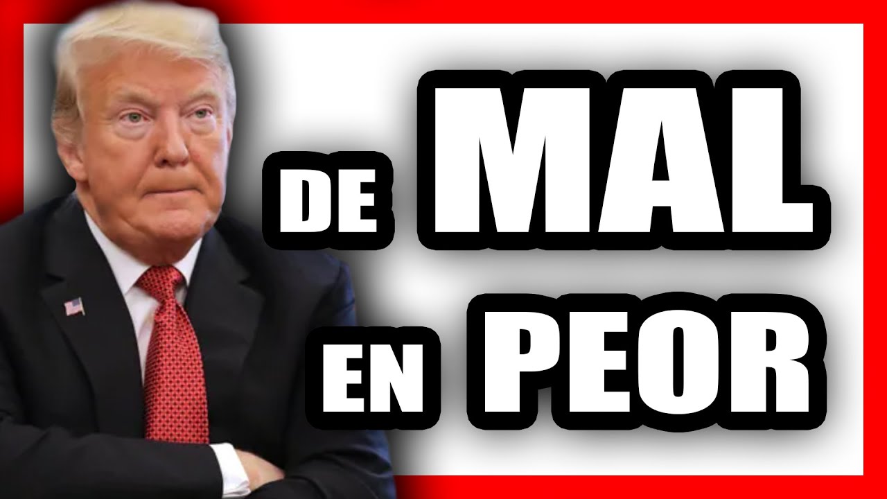 TRUMP SE HUNDE MAS EN EL DESASTRE de IRÁN y NOS ARRASTRA a una MAYOR CATÁSTROFE