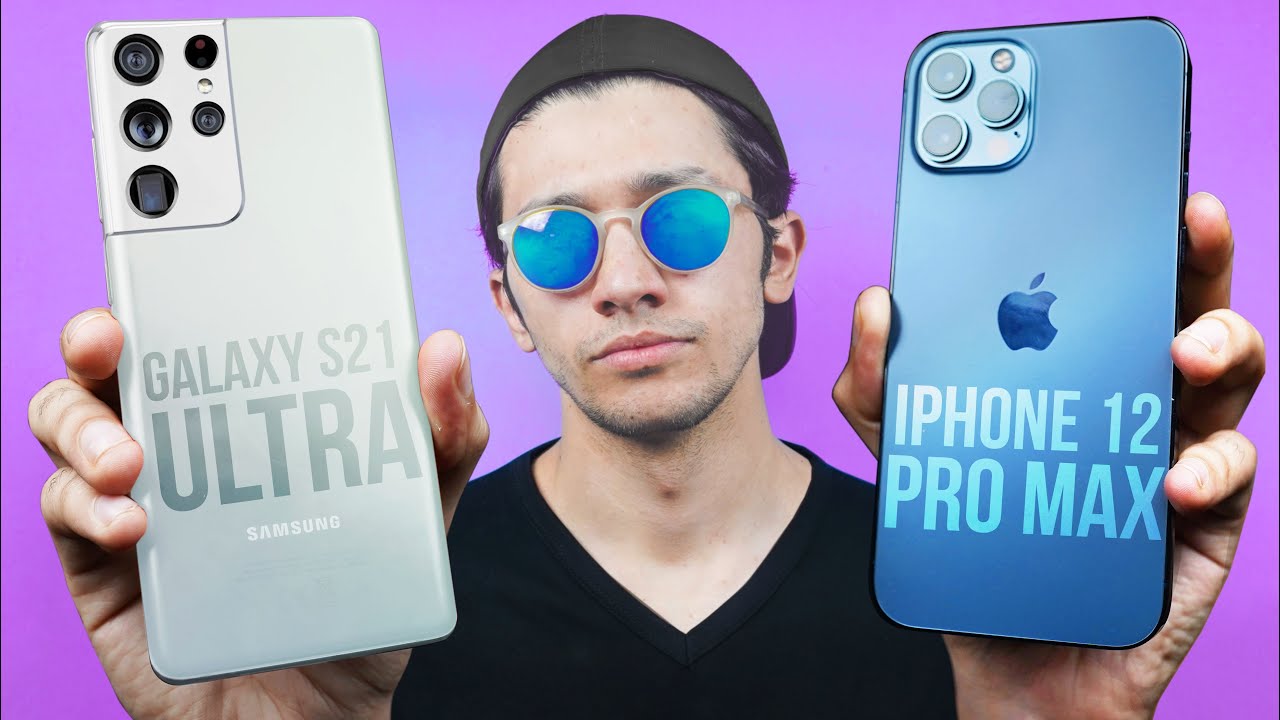 Samsung Galaxy S21 Ultra vs iPhone 12 Pro Max