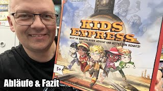 Kids Express (Ludonaute / asmodee) - Das kooperative Kinderspiel zu Colt Express ab 5 Jahren