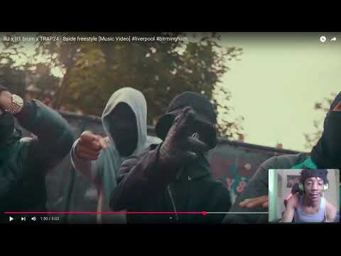 USA REACT TO UK DRILL RJ x R1 brum x TRAP24 - 8side freestyle [Music Video] #liverpool #birmingham