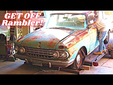 Did This Car Finally Come Off? ABANDONED Since 1975! 1962 AMC Rambler!