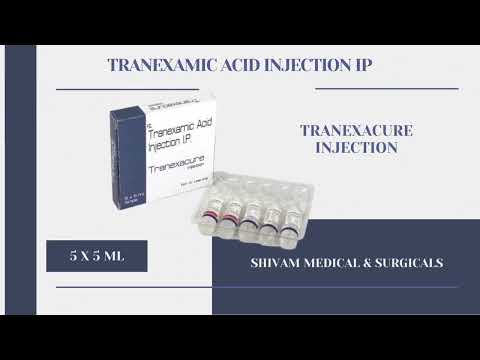 Tranexamic acid injection ip, 500 mg