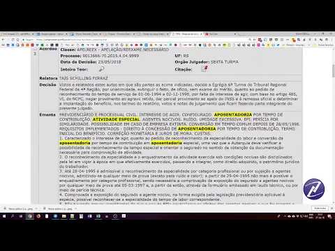 Tutorial - Como pesquisar Jurisprudência Previdenciária no TRF4