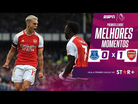 Gols e lances de Everton x Arsenal