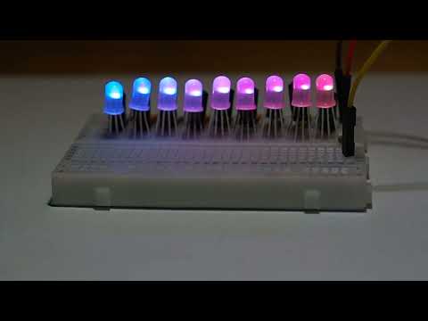 Neopixel FastLED code demo