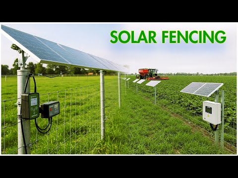 Solar Electric Fence | Agriculture Solar Fencing