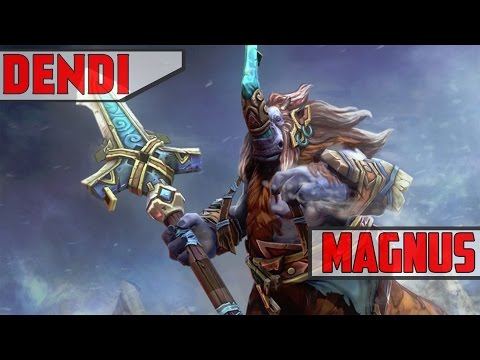Dendi playing Magnus Gameplay 6.86
