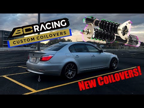 SLAMMING My BMW E60 535xi (BC Coilovers) | EHOONS E60 BUILD EP. 2