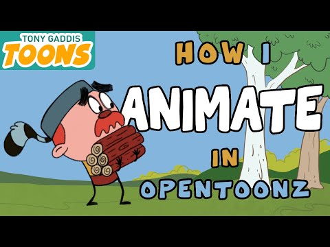 How I Animate in OpenToonz