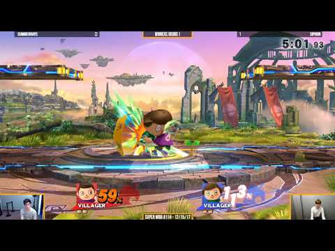 WBB #114 | Siphon (Villager) vs Summerhays (Villager) - Winners Round 1 - Smash 4 Singles