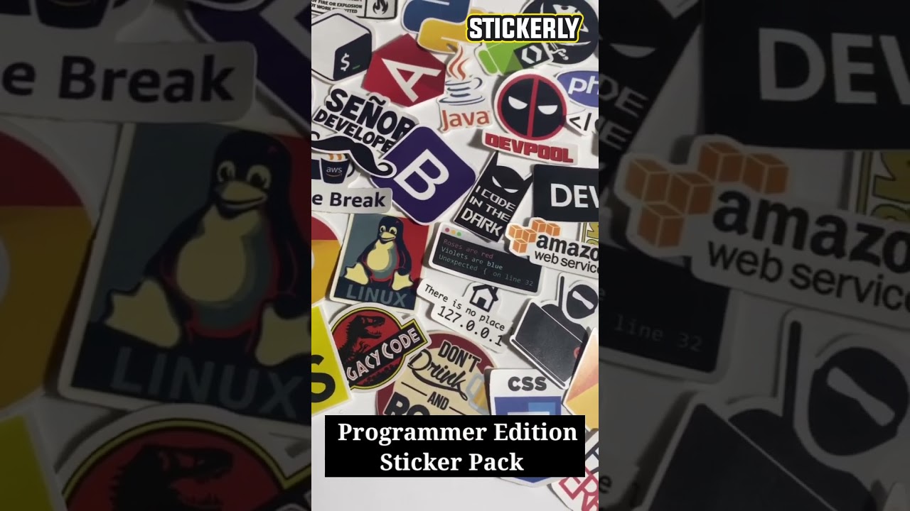 Programmer Coder Sticker Pack
