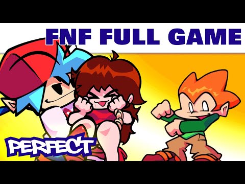 Friday Night Funkin' (PITSTOP 2 UPDATE) - Perfect Combo Showcase - All Songs + Extras [HARD/NIGHT]