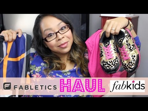 Mommy & Kids Activewear | FABLETICS & FABKIDS HAUL |  MommyTipsByCole Video