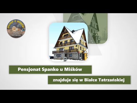 Pokoje dwuosobowe Białka Tatrzańska Spanko u Miśków