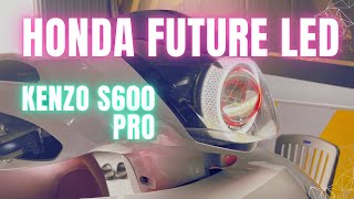 Honda Future Led 2019 Độ Bi Kenzo S600 Pro Cực Đẹp Với Vòng Vô Cực T23Shop Cần Thơ