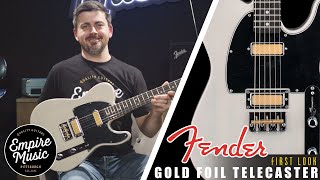 Video thumbnail for FIRST LOOK - Fender Gold Foil Telecaster - EMPIRE MUSIC by Empire Music