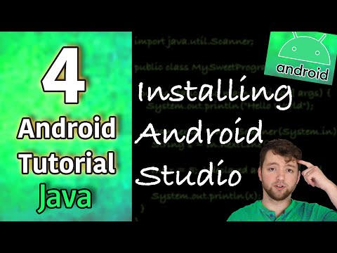 Android App Development Tutorial 4 Installing Android Studio | Java