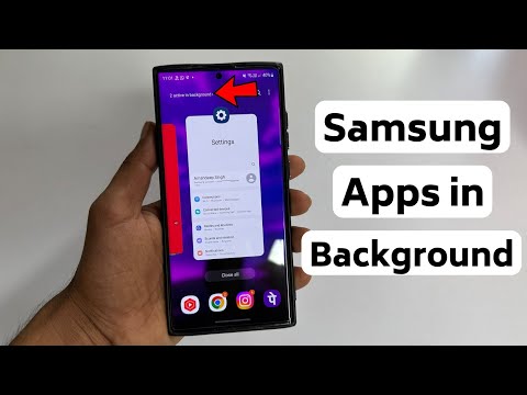 1 active in background samsung | Running apps not showing in recent apps