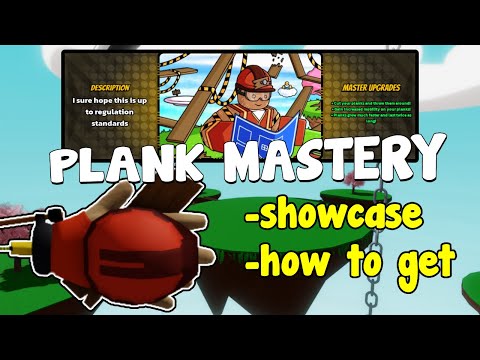 HOW TO EASILY GET THE PLANK MASTERY IN SLAP BATTLES