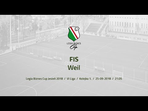 Skrót spotkania FIS - Weil ( Legia Biznes Cup Jesień 2018 )