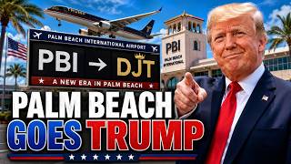 PALM BEACH AIRPORT NOW Donald J TRUMP
