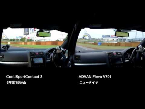ADVAN Fleva V701 vs ContiSportContact 3