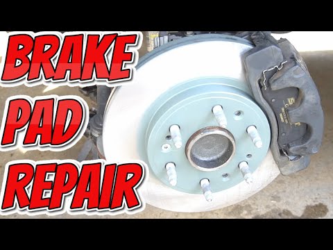 How to Change Front Brake Pads and Rotors 2007-2014 GMC YUKON Chevy Tahoe