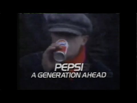 Pepsi TV Commercial  Russia Soviet Union 1989   A Generation Ahead