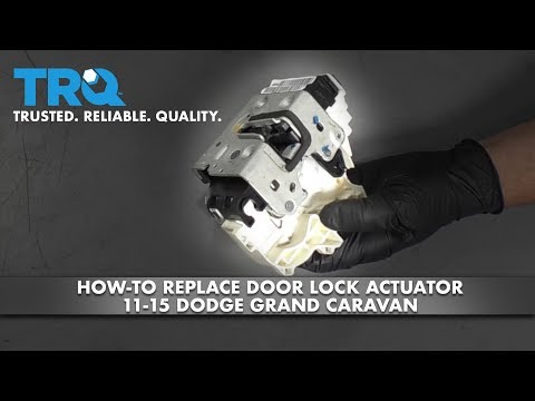 How to Replace Door Lock Actuator 11-15 Dodge Grand Caravan