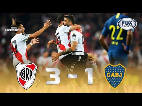 River Plate 3 - Boca Juniors 1 (Global 5-3) | Final (Vuelta) | CONMEBOL Libertadores 2018