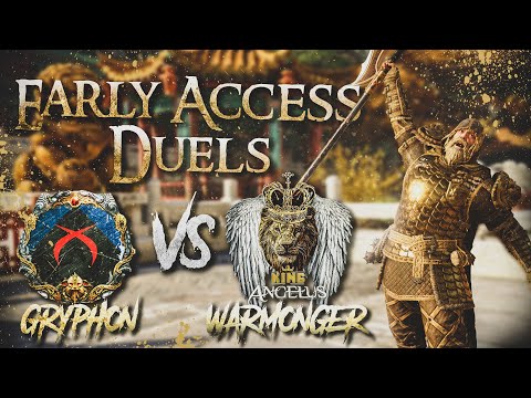 For Honor - Gryphon Early Access - Lord Dem vs Angelus 2700 Gryphon vs Warmonger