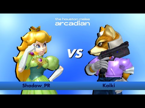 Houston Melee Arcadian 2025 - Shadow_PR (Peach) vs Kaiki (Fox) | Melee Winners Semis