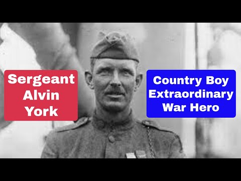 Alvin York Country Boy from Tennessee War Hero in World War 1