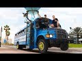 Surprising TFue With A Fortnite Battle Bus In Real Life
