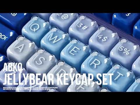 앱코 ABKO Jelly Bear Keycap Set🐻 (🎁구독자 이벤트 2명)
