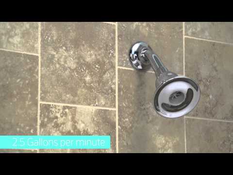Flowise Square 1.5 gpm/5.7 L/min Water-Saving Fixed Showerhead // OIL RUBBED BRONZE // YouTube Video