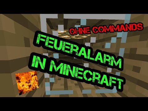 Feueralarm in Minecraft [Deutsch/MCPE]