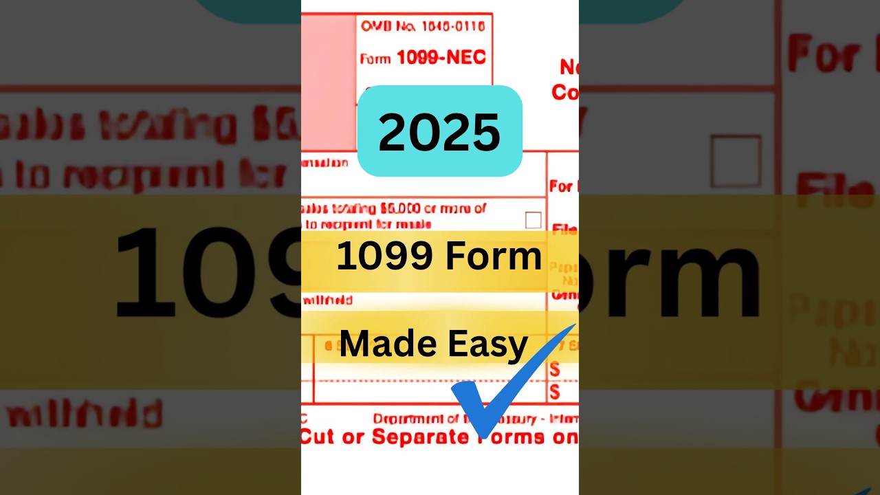 Fill Out Your 1099 Form in 2025 — Fast & Easy!