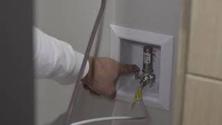 DIY Water Shut-Off for Refrigerator Leak