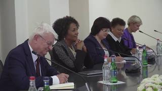 Встреча министра иностранных дел Армении Зограба Мнацаканяна и генерального секретаря Международной организации Франкофонии Микаэль Жан